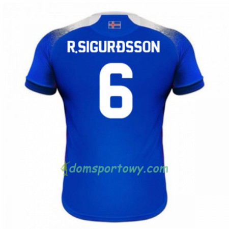 Koszulka Islandia R.Sigurdsson 6 Domowe Koszulki Piłkarskie Mistrzostwa Świata 2018